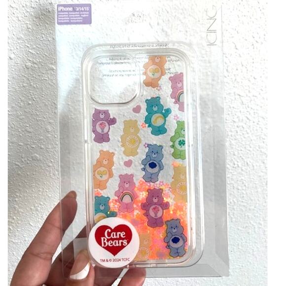 Care Bears Sequins Protective Phone Case - Fits iPhone 13/14/15 - Picture 6 of 8